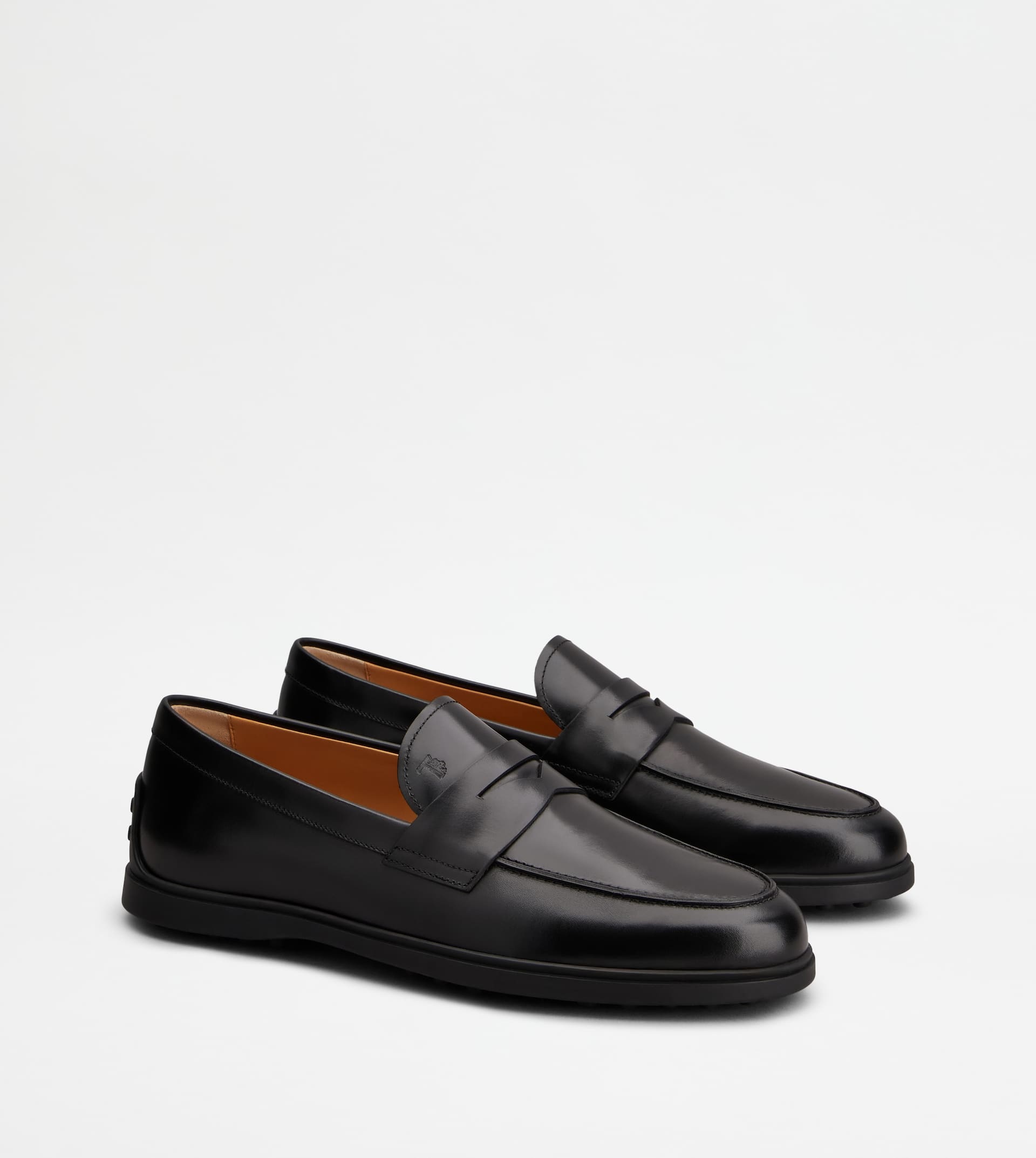 LOAFERS IN LEATHER - BLACK - 2