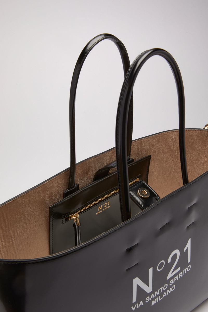 LARGE LOGO-PRINT SHOPPER 5