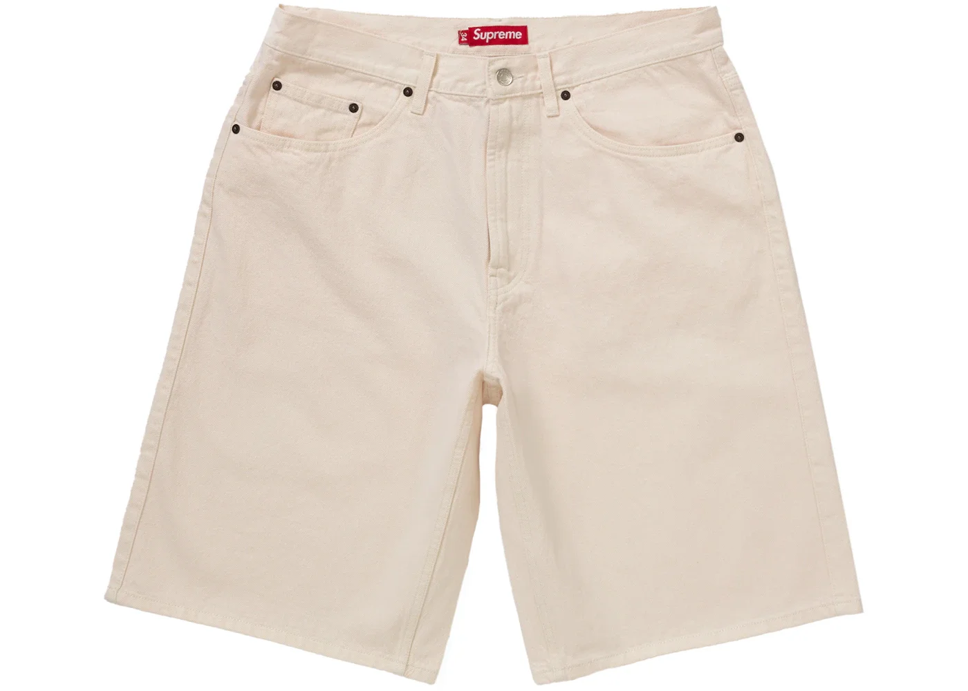 Supreme Baggy Denim Short Natural - 1