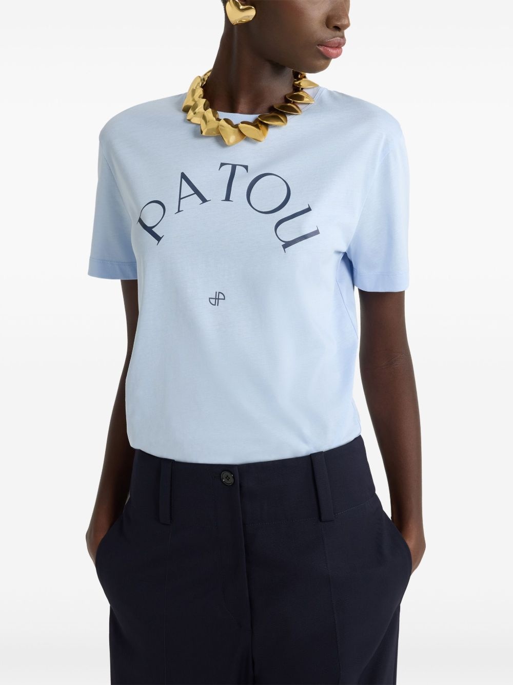 monogram T-shirt - 4