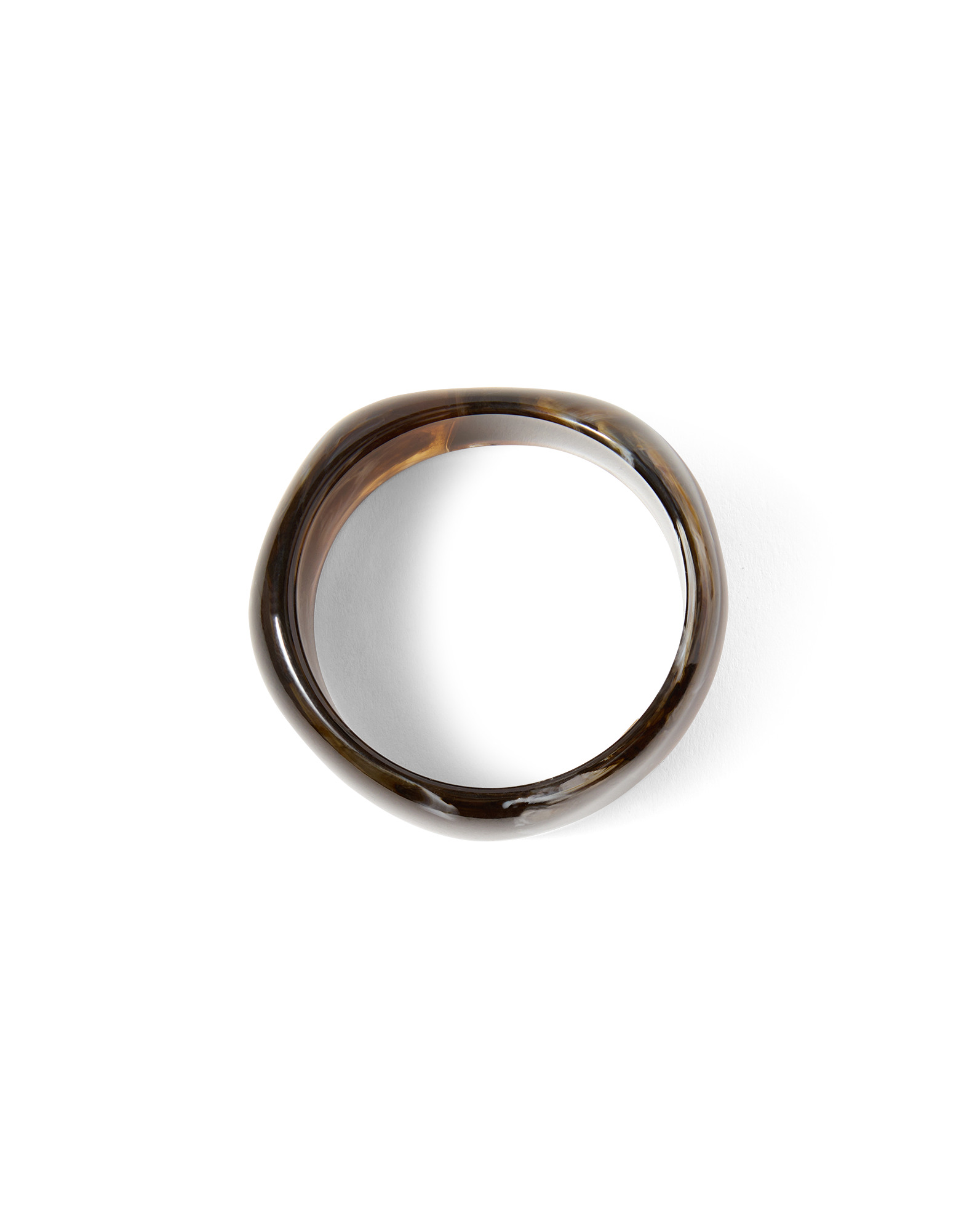 MARBLED RESIN BANGLE - 4