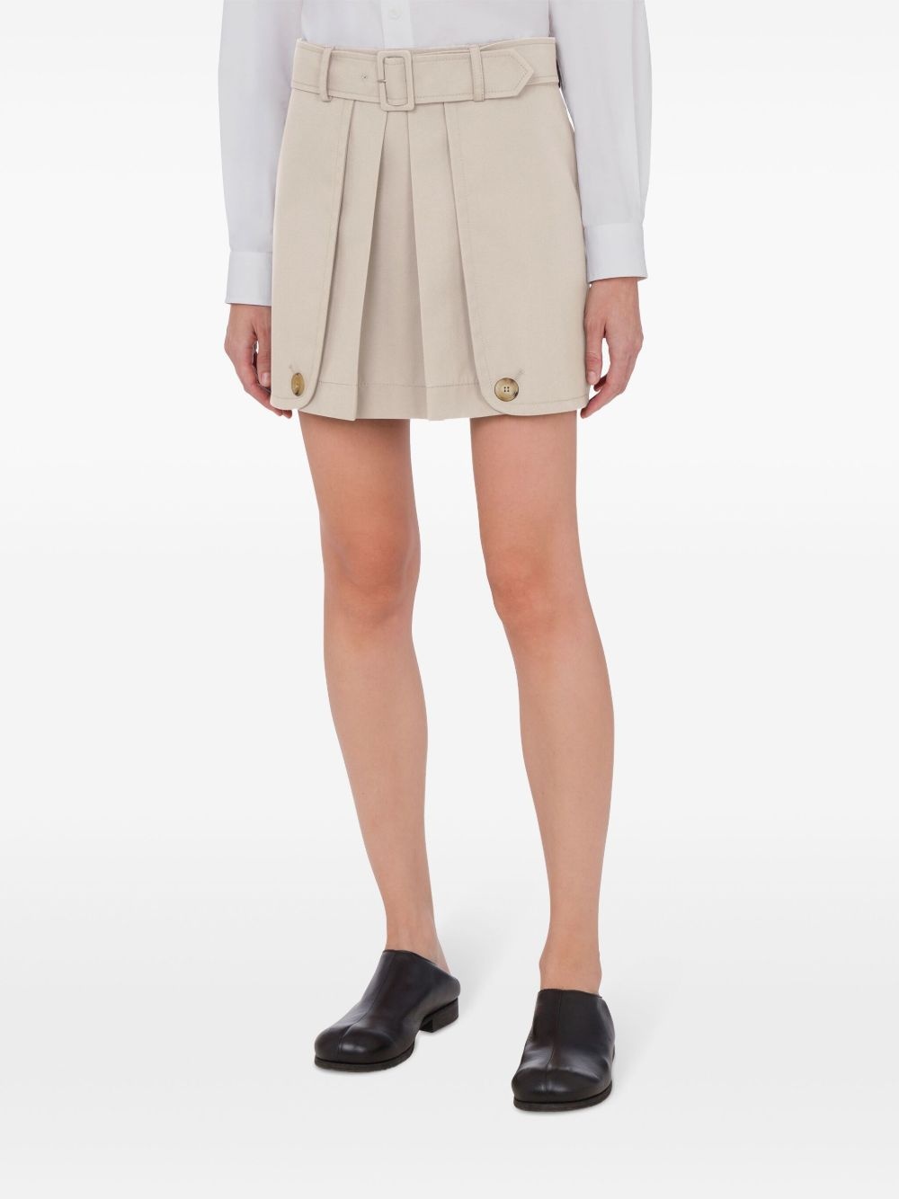 pleated mini skirt - 2