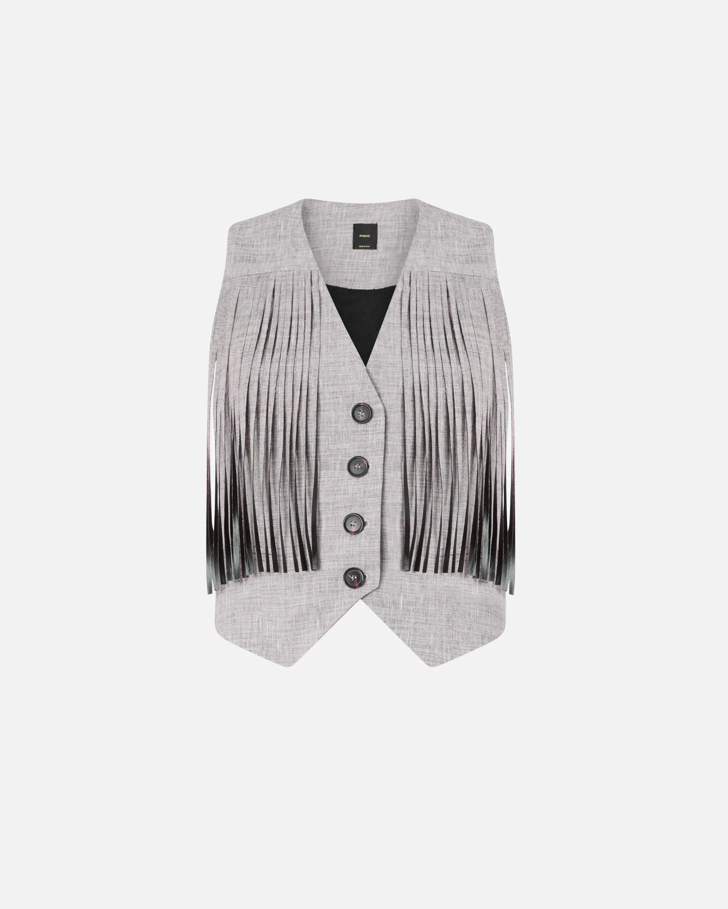 VEST WITH FRINGING - 1