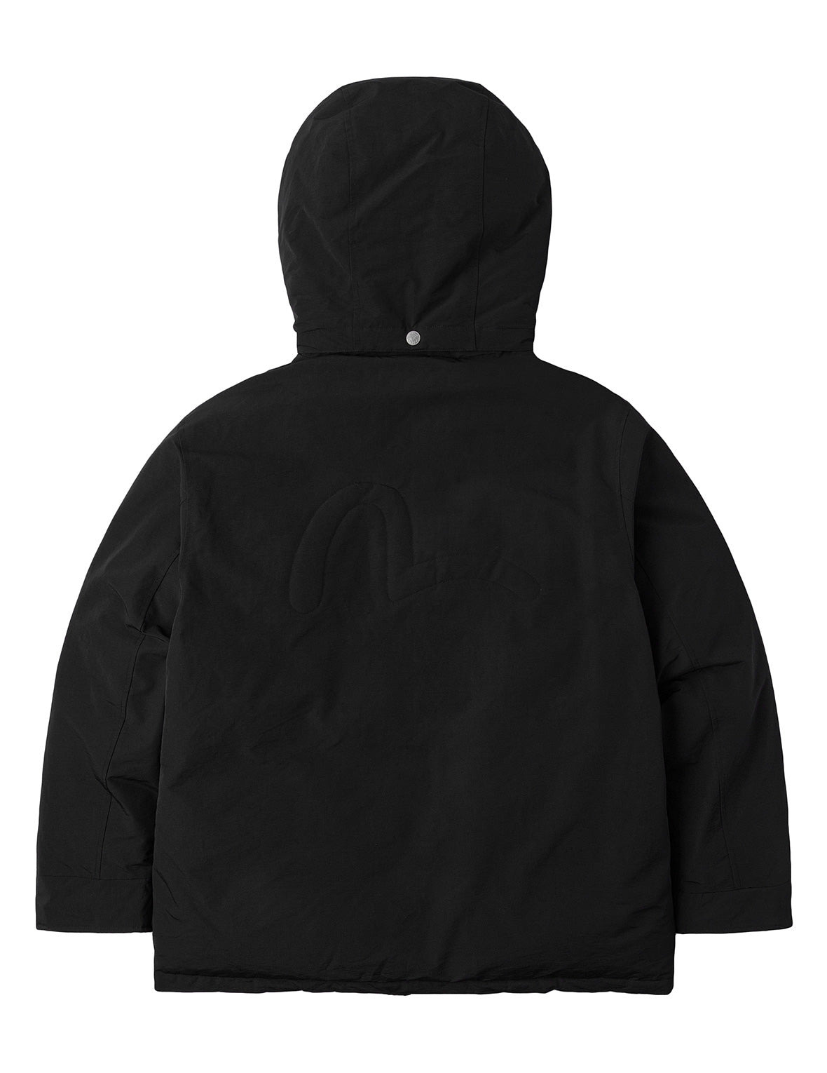 Seagull Embroidery Regular Fit Waterproof Down Jacket - 2