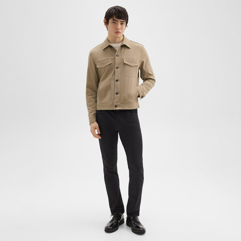 Theory River Trucker Jacket in Neoteric Twill outlook