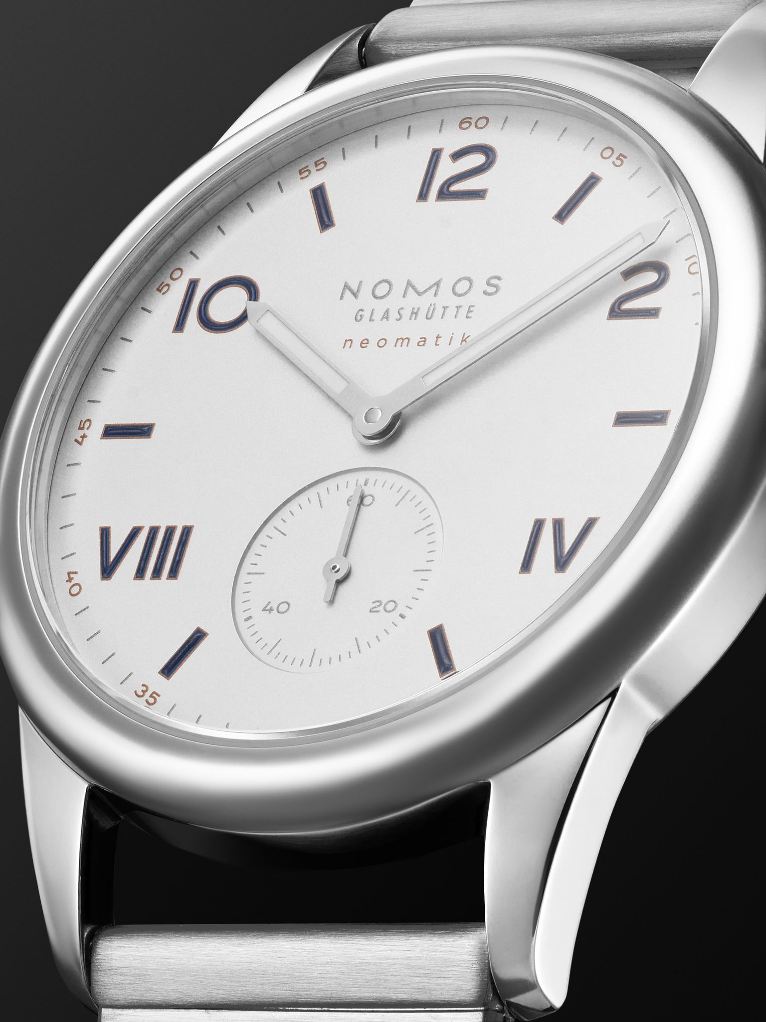 Club Campus Neomatik Automatic 39.5mm Stainless Steel Watch, Ref. No. 766 White - 6