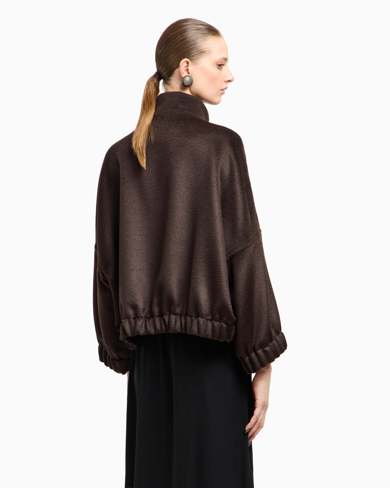 ALPACA AND WOOL PEA COAT - 3