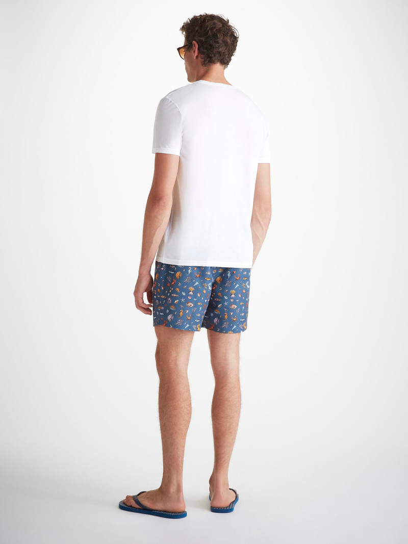 Men's T-Shirt Ripley 23 Pima Cotton White 4