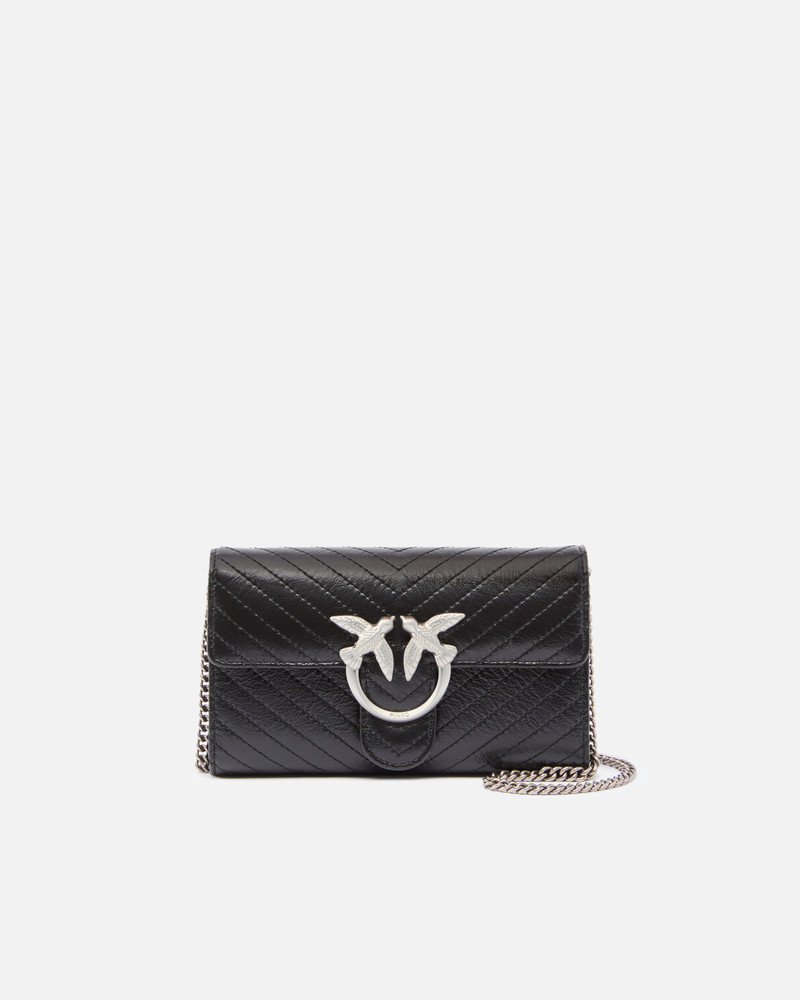 LOVE BAG ONE SMALL CROSSBODY BAG IN LEATHER 1