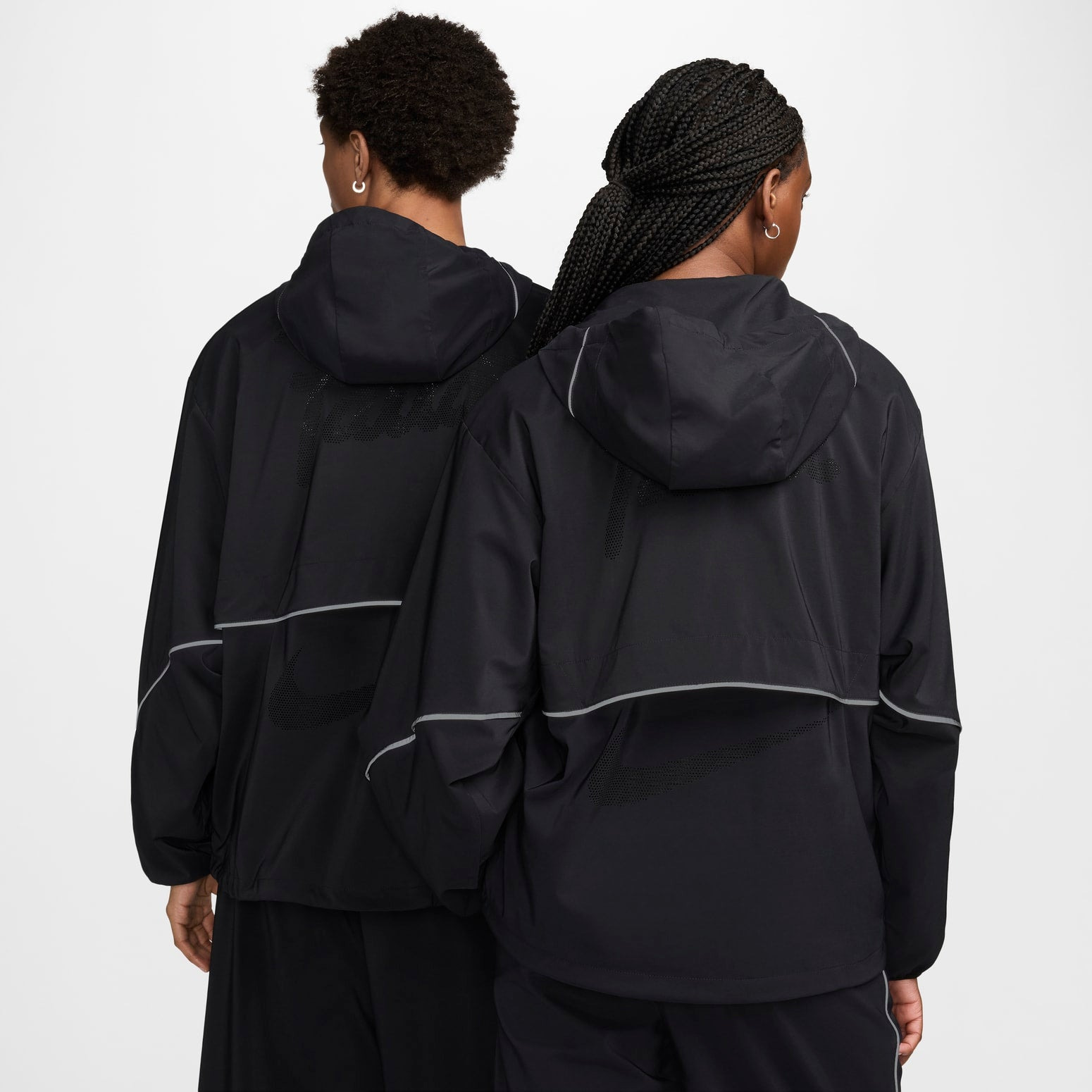 Nike x Patta SS24 Full Zip Jacket 'Black' FJ3088-010 - 3