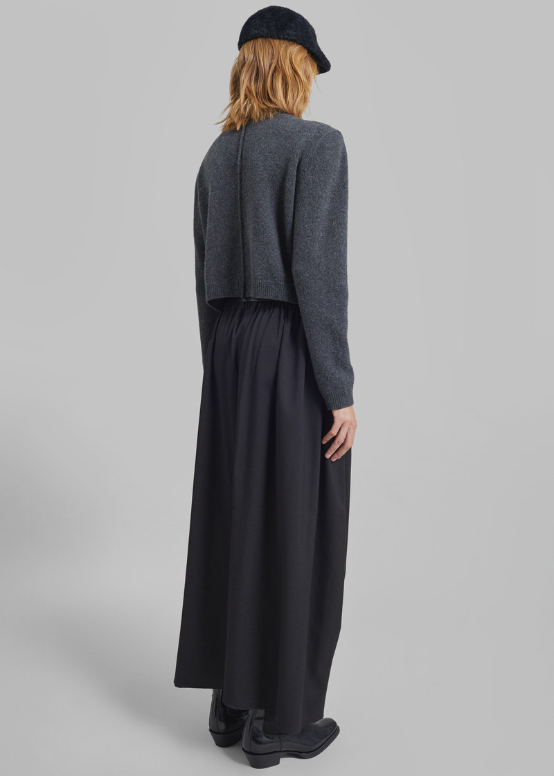 Claremont Cocoon Skirt - Black 7