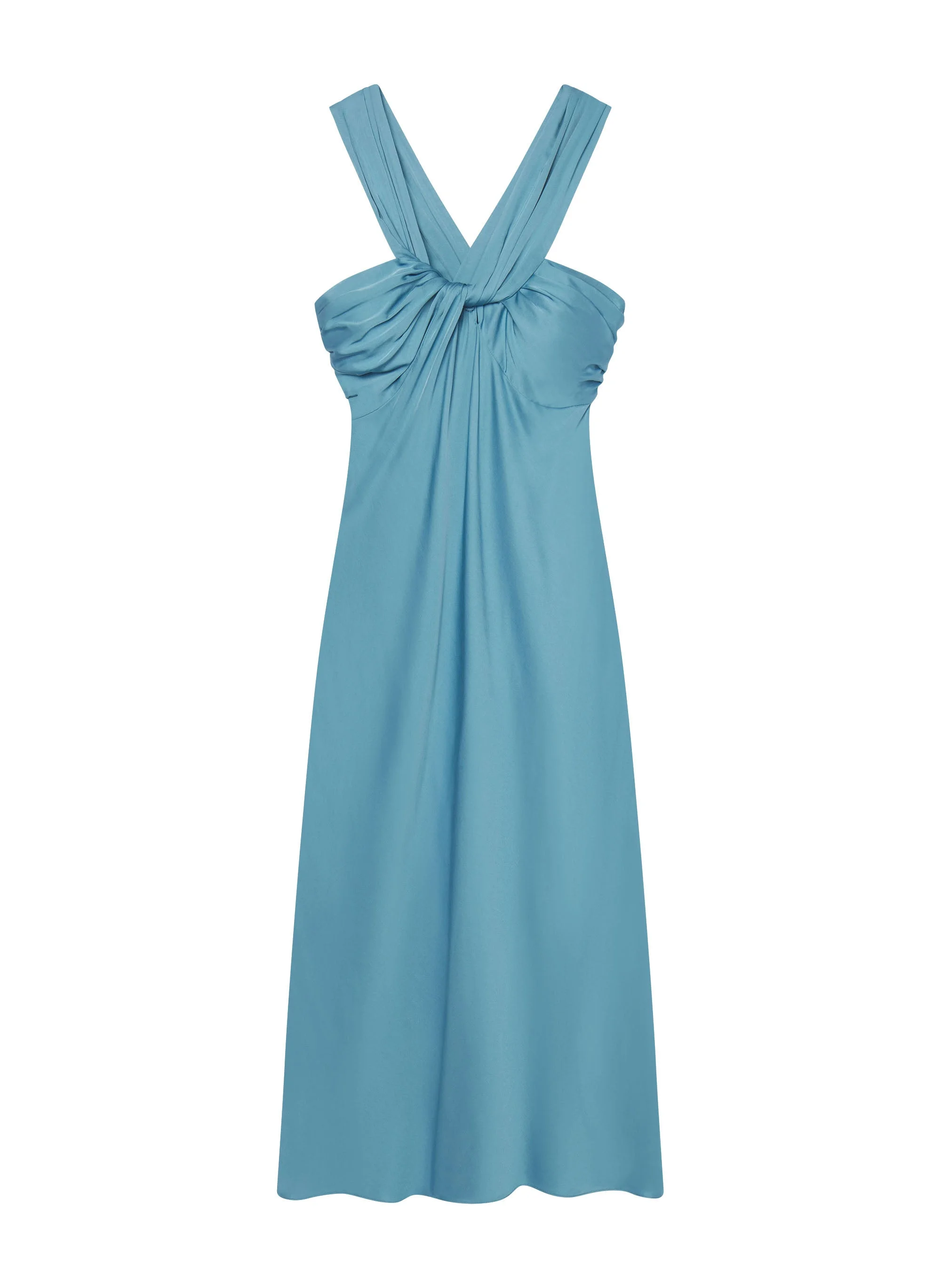 Ivy Satin Midi Dress - 1