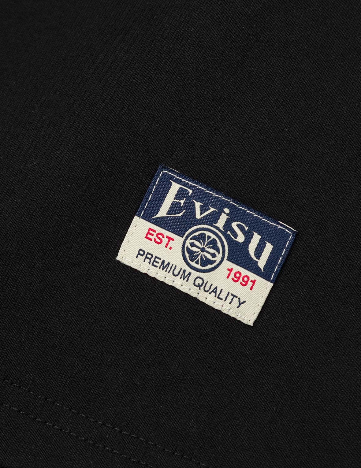 Daruma and Logo Embroidery Relax Fit T-shirt - 7