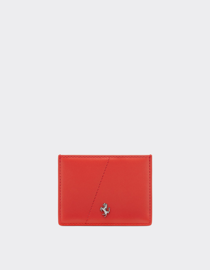 Smooth leather card holder 1