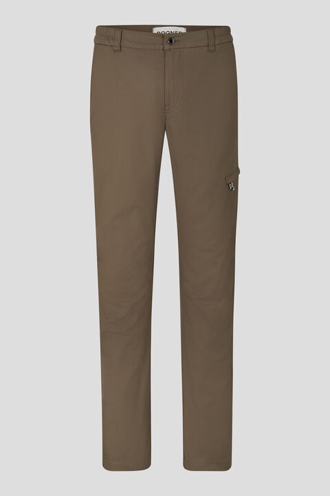 Carlo Chinos in Olive green - 1