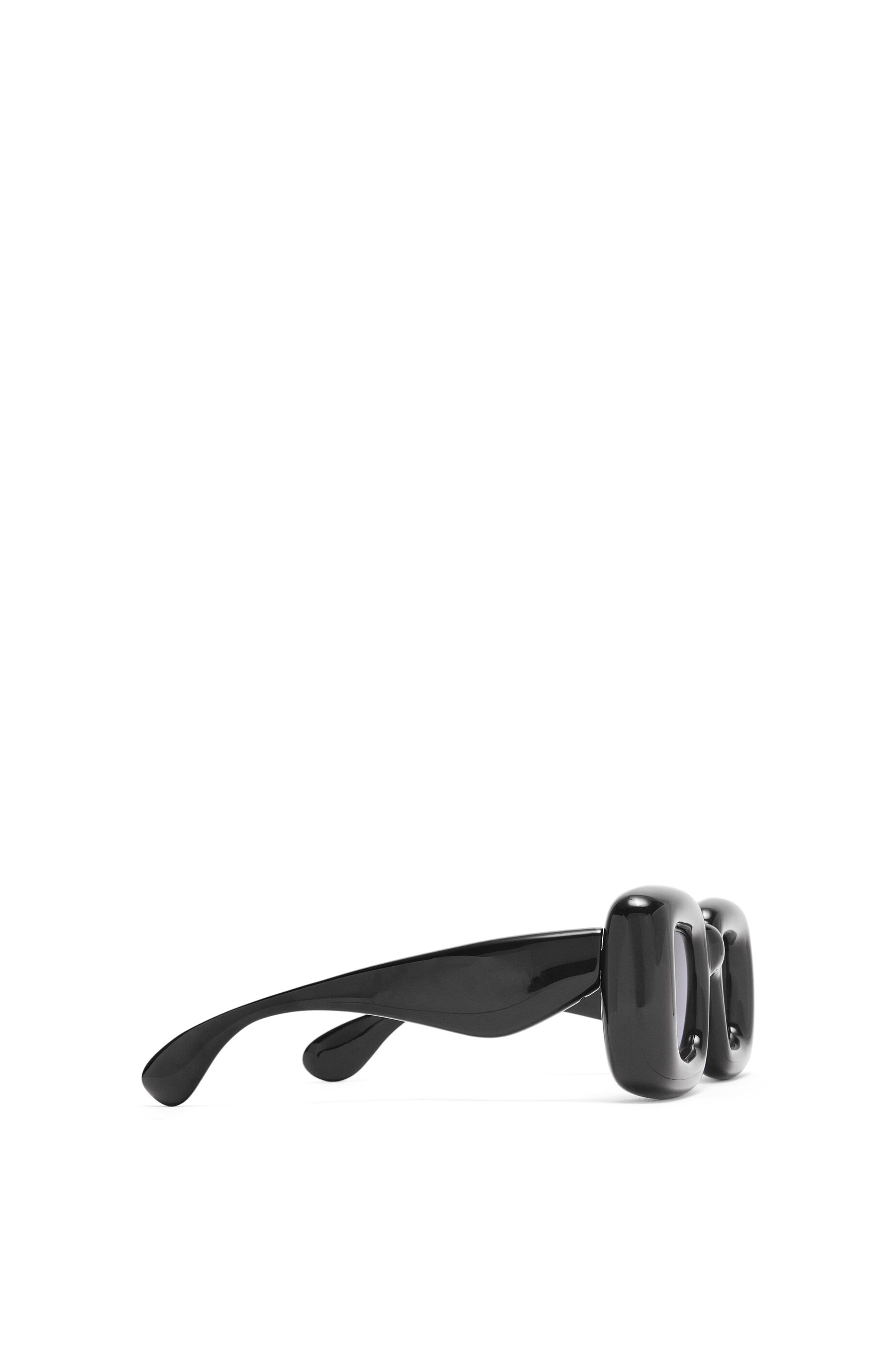 Inflated rectangular sunglasses in nylon - 4