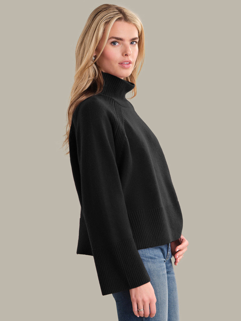 525 america Haven: Cashmere Blend Turtleneck outlook