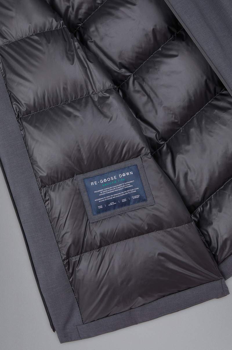 PARKA MADE OF RECYCLED TECHNICAL FABRIC 6