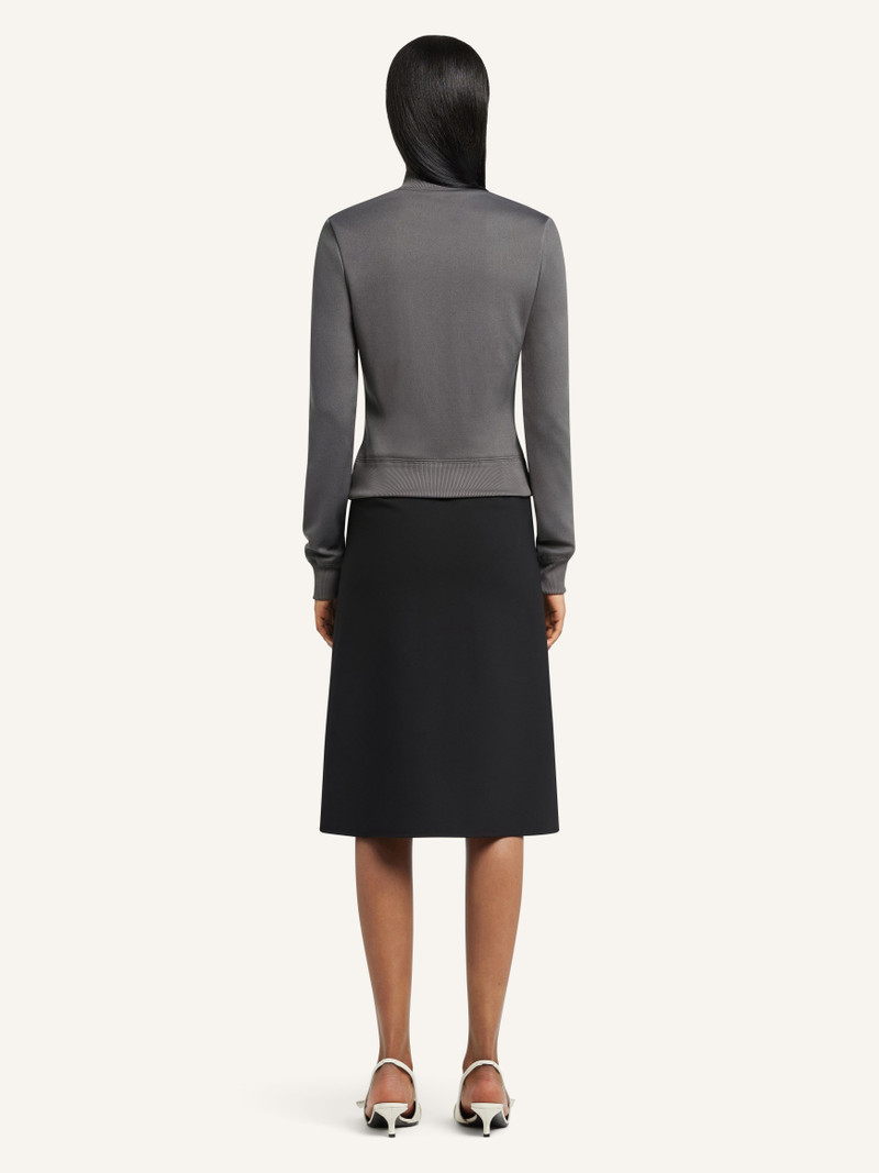 BUTTONED MIDI SKIRT 4