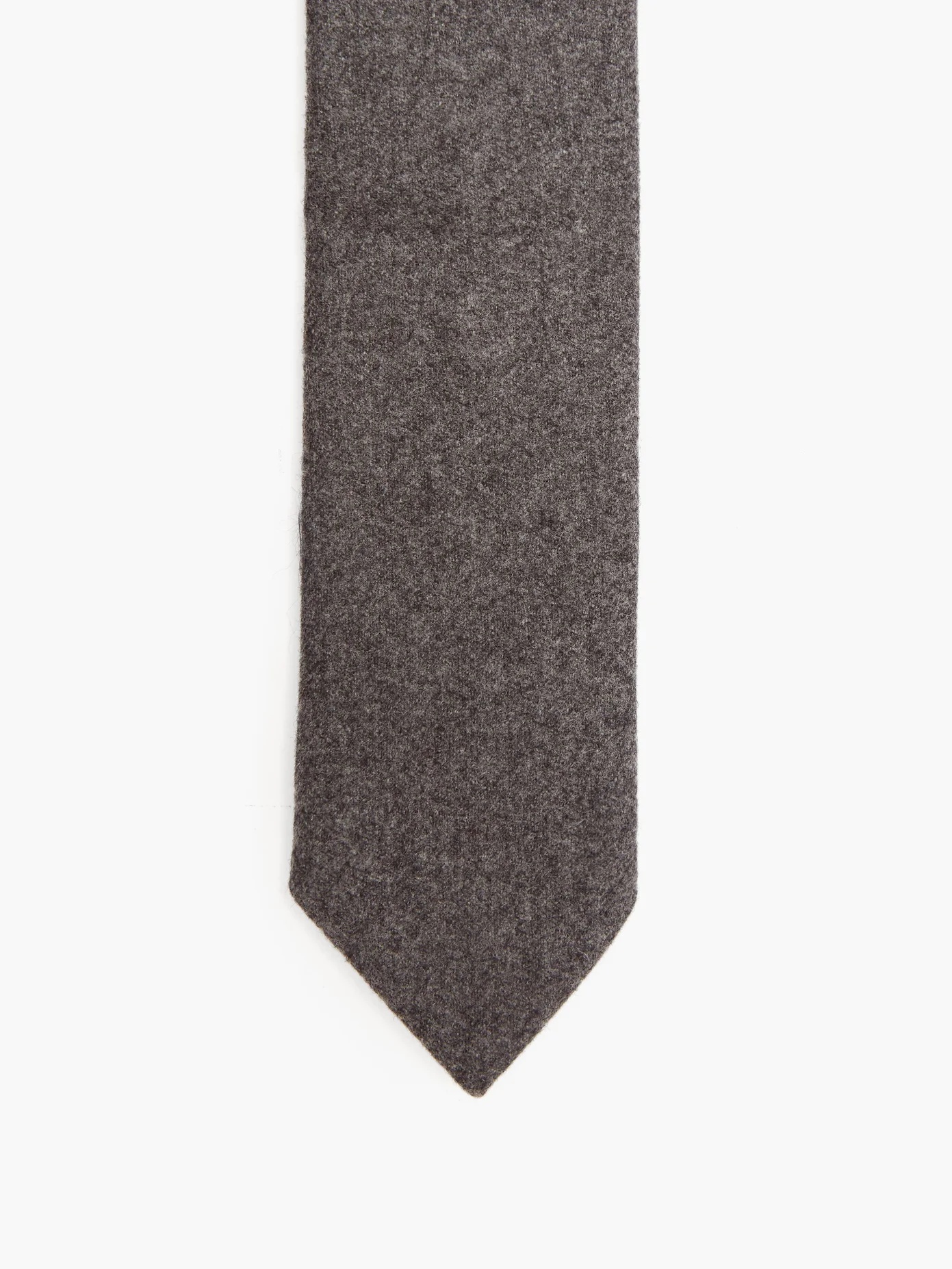 Four-Bar wool-blend flannel tie - 4