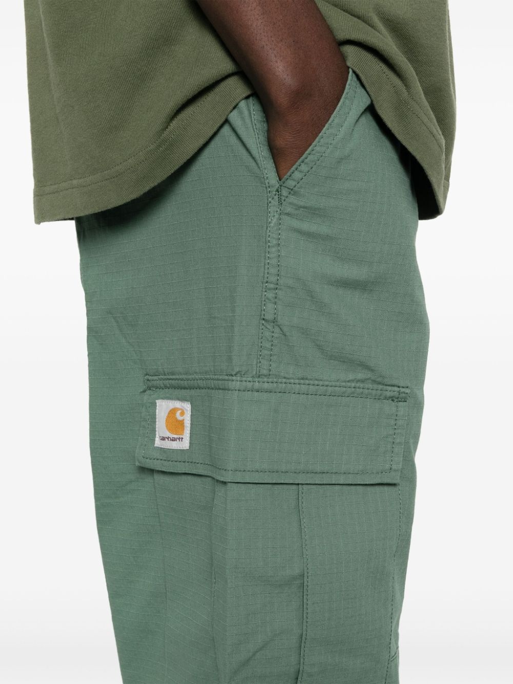 Carhartt Green Men's Ripstop Cargo Pants - 5