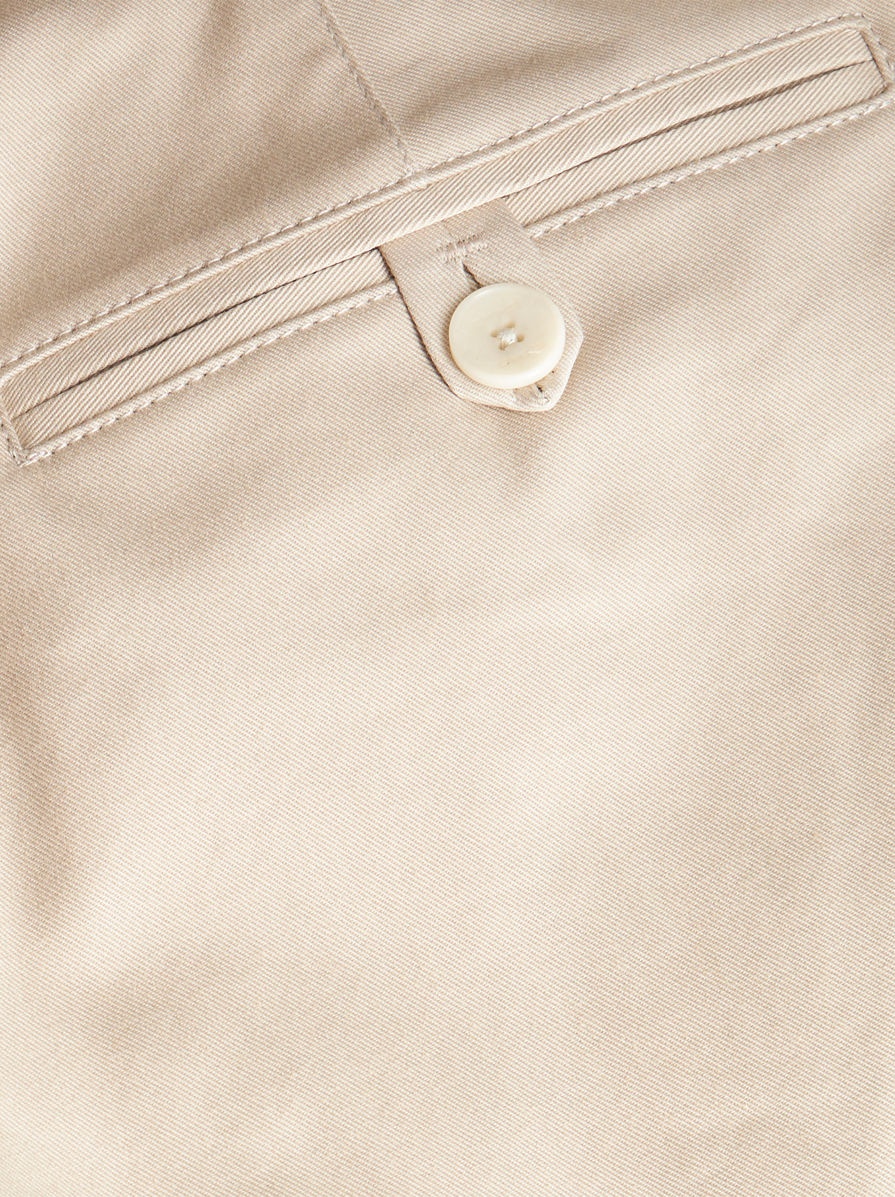 COTTON GABARDINE TROUSERS - 3