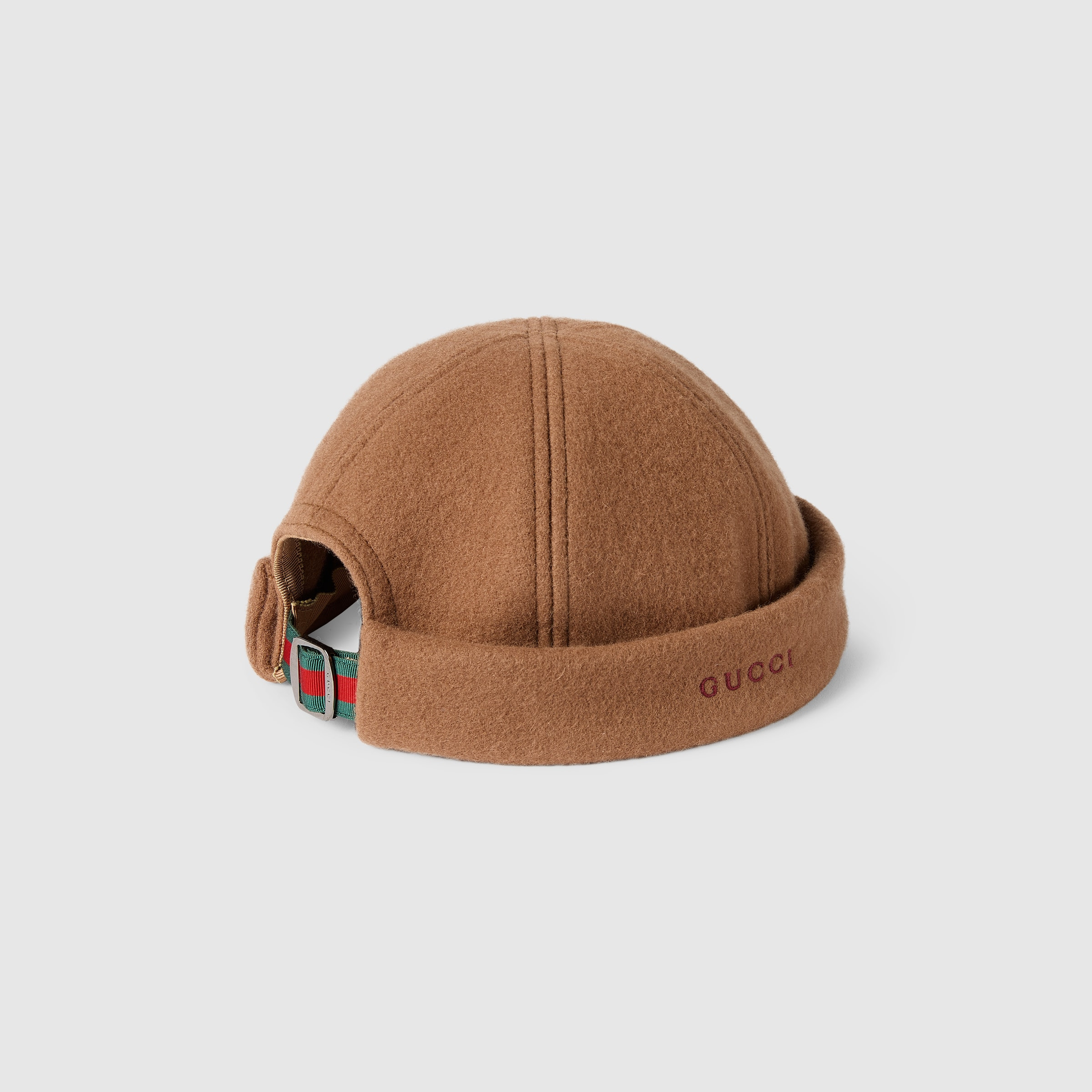 Wool hat with embroidery - 4