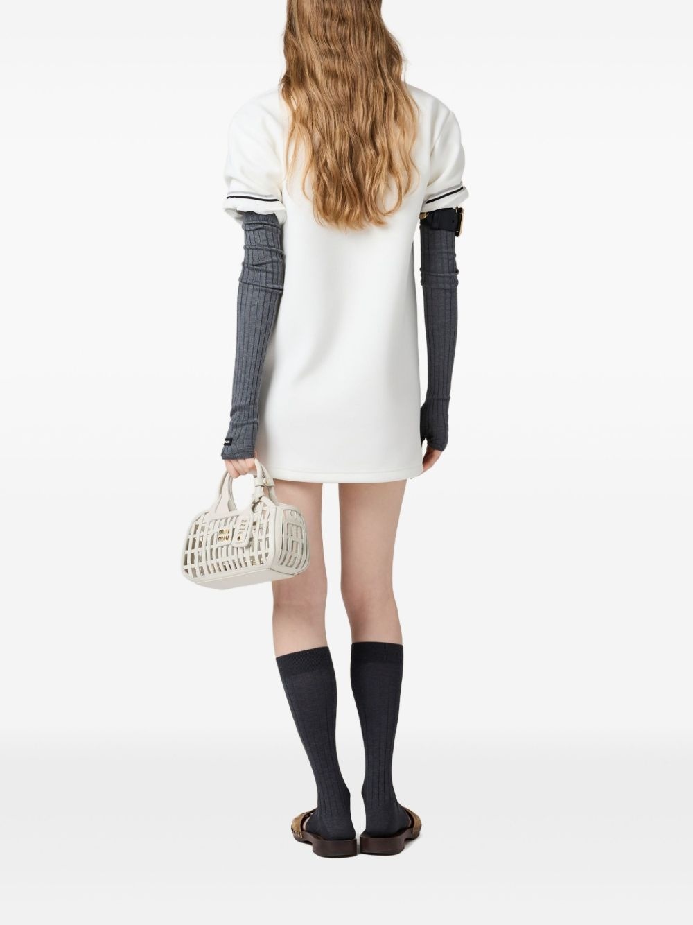 cotton-jersey dress - 3
