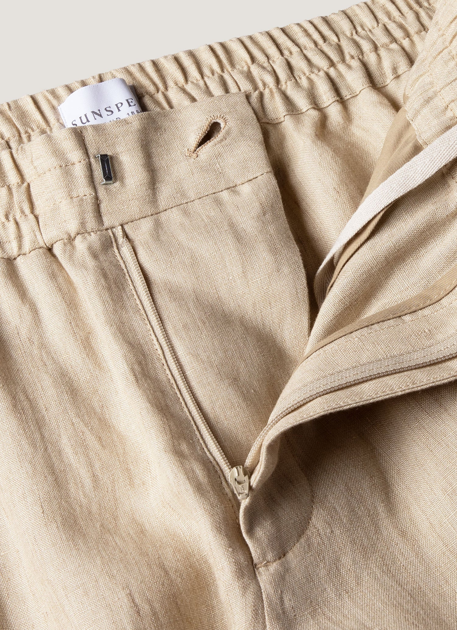 Linen Drawstring Trouser - 4