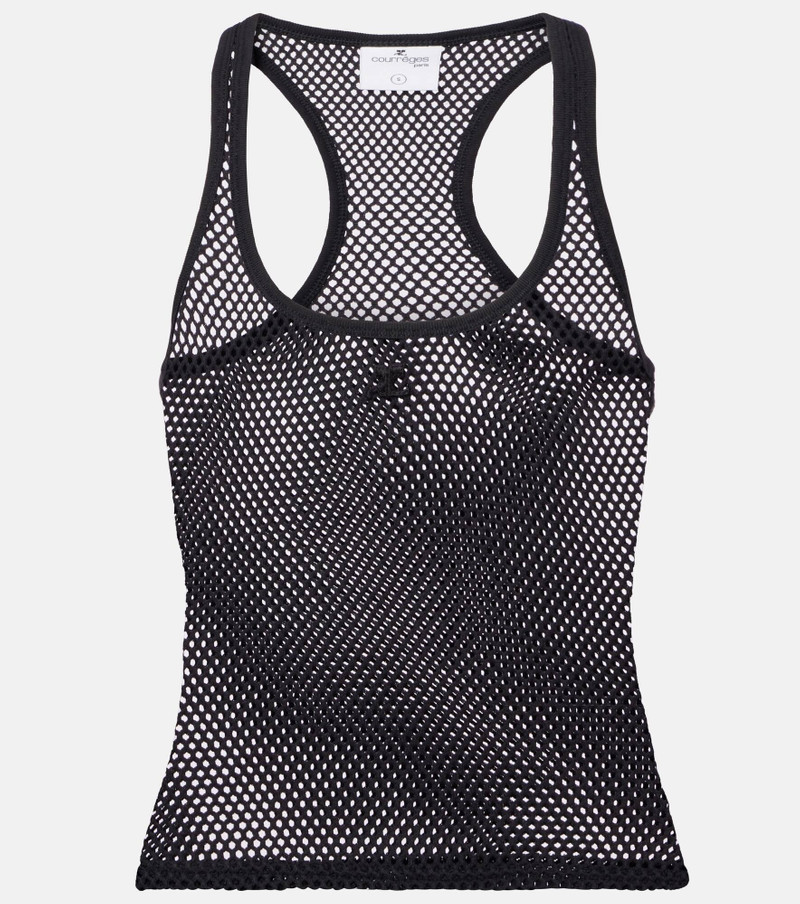 Scuba cotton mesh tank top 1