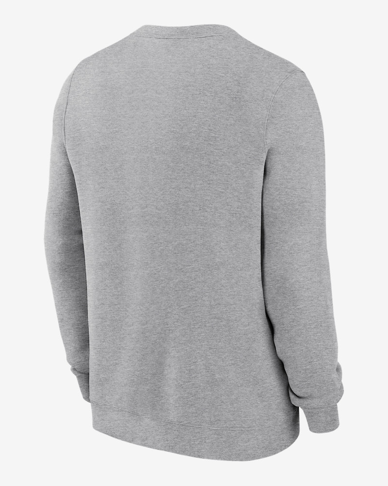 Nike Chicago Bears Draw Block Club Men's Nike NFL Pullover Crew outlook