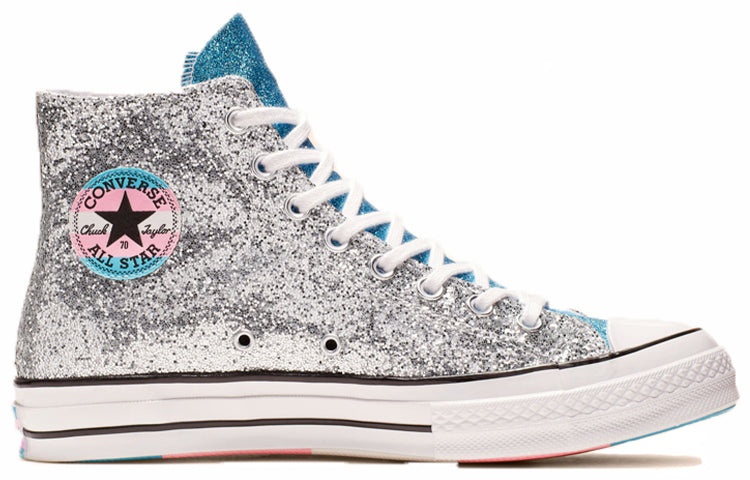 Converse Chuck 70 Hi 'Pride Shimmering Silver' 165723C - 2