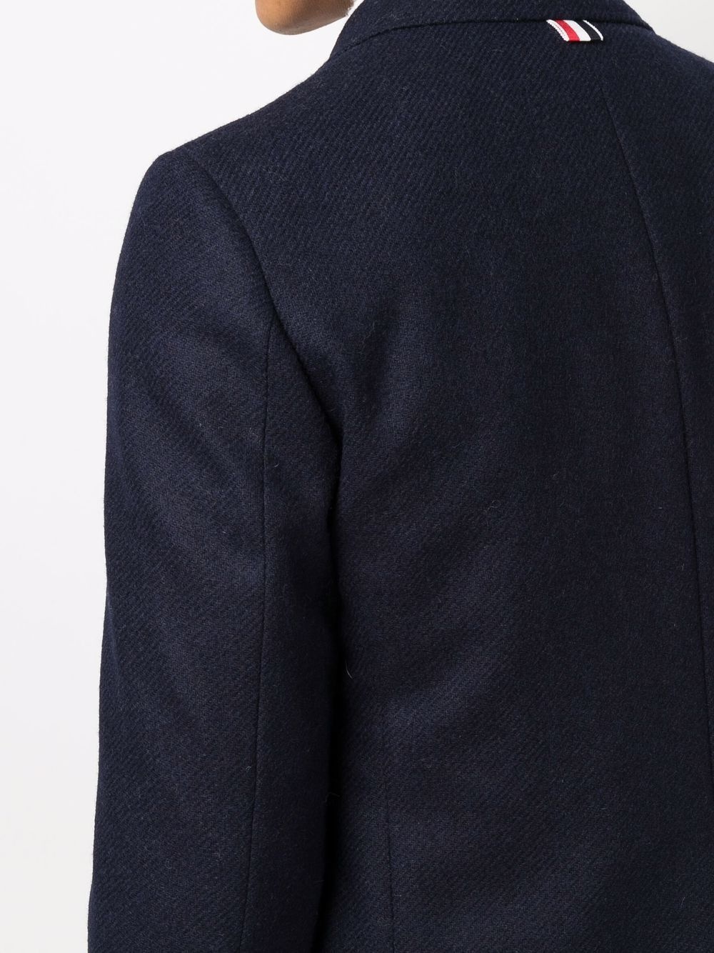 single-breasted wool blazer - 5