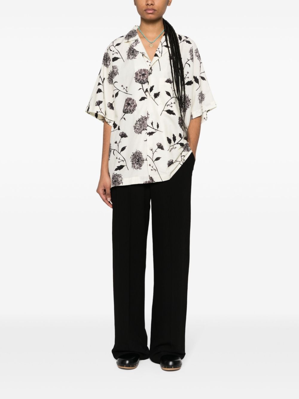wide-leg trousers - 2