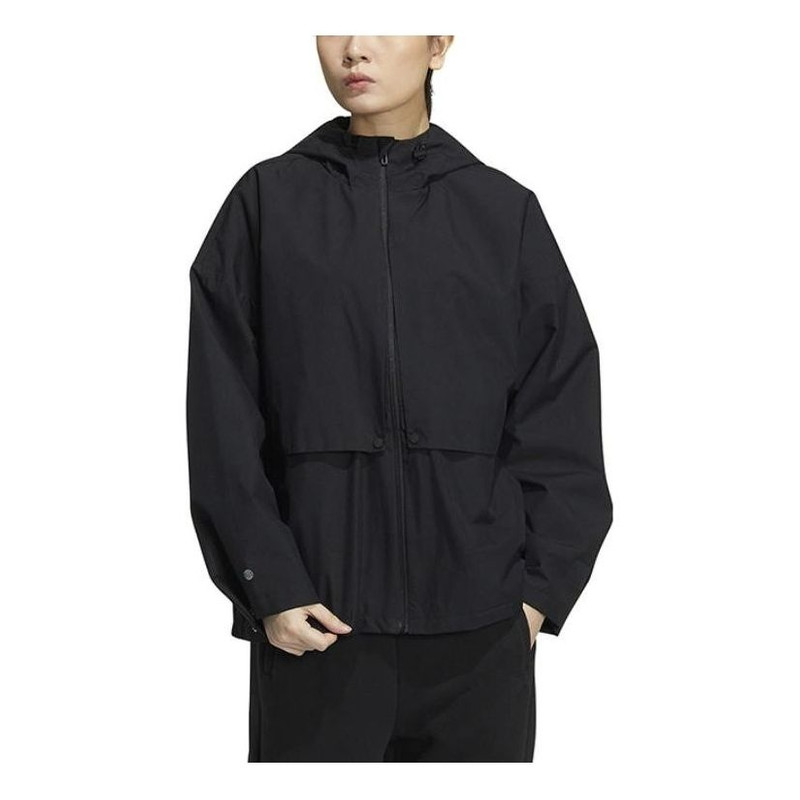 adidas (WMNS) adidas  WIDWARM Jacket 'Black' HM2777 outlook