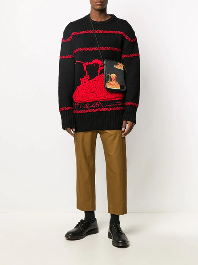 Paul Smith wool spaghetti jumper outlook