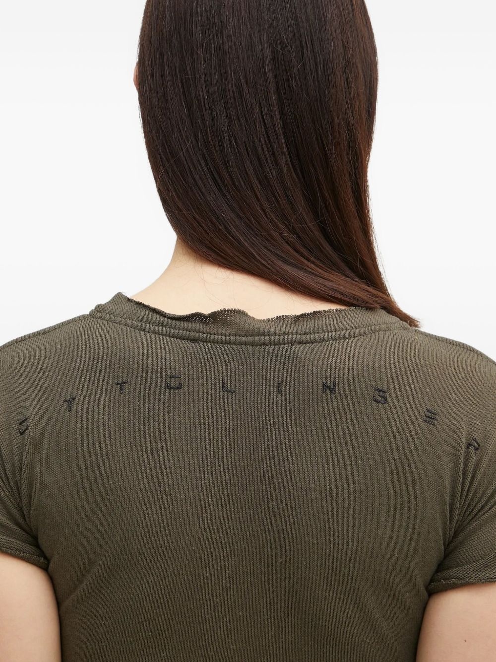 knitted short-sleeve top - 5