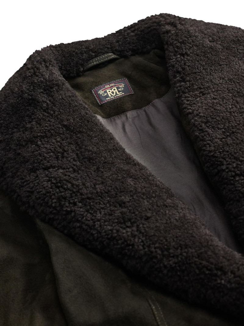 belted suede coat 4
