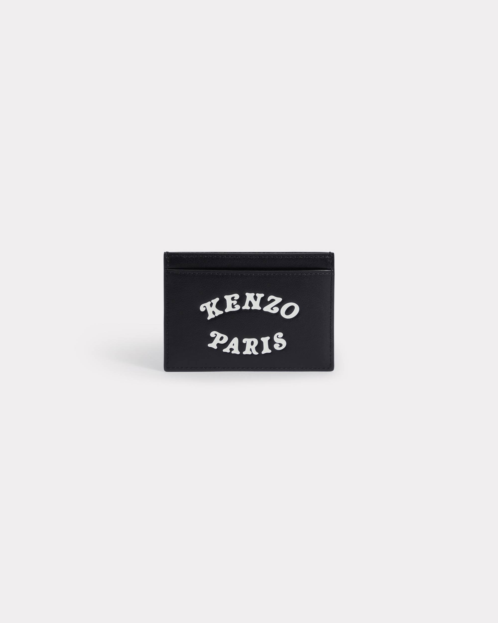 'KENZO VERDY MARKET' card holder in leather - 2