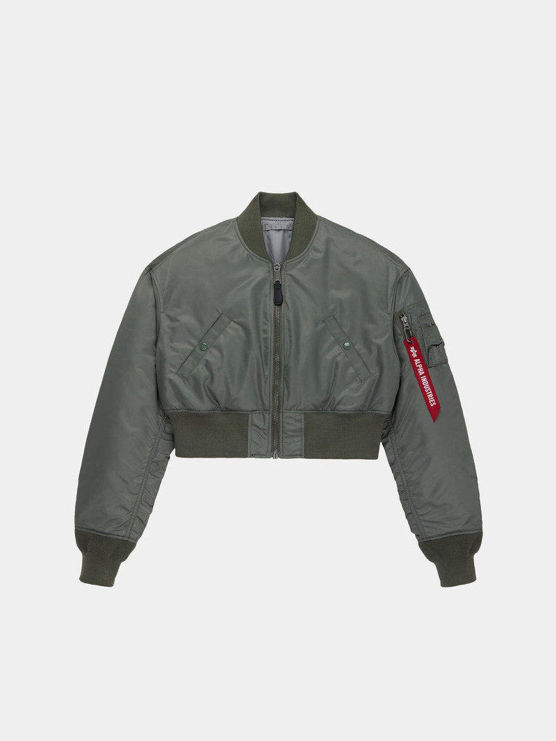 CROPPED MA-1 FLIGHT JACKET WOMENS (SEASONAL) 1