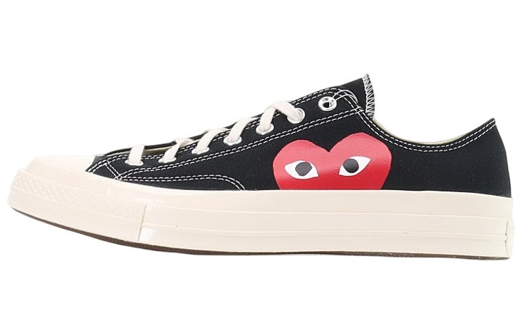 Converse x COMME des GARCONS PLAY Chuck 70 Low 'Black White' 150206C - 2