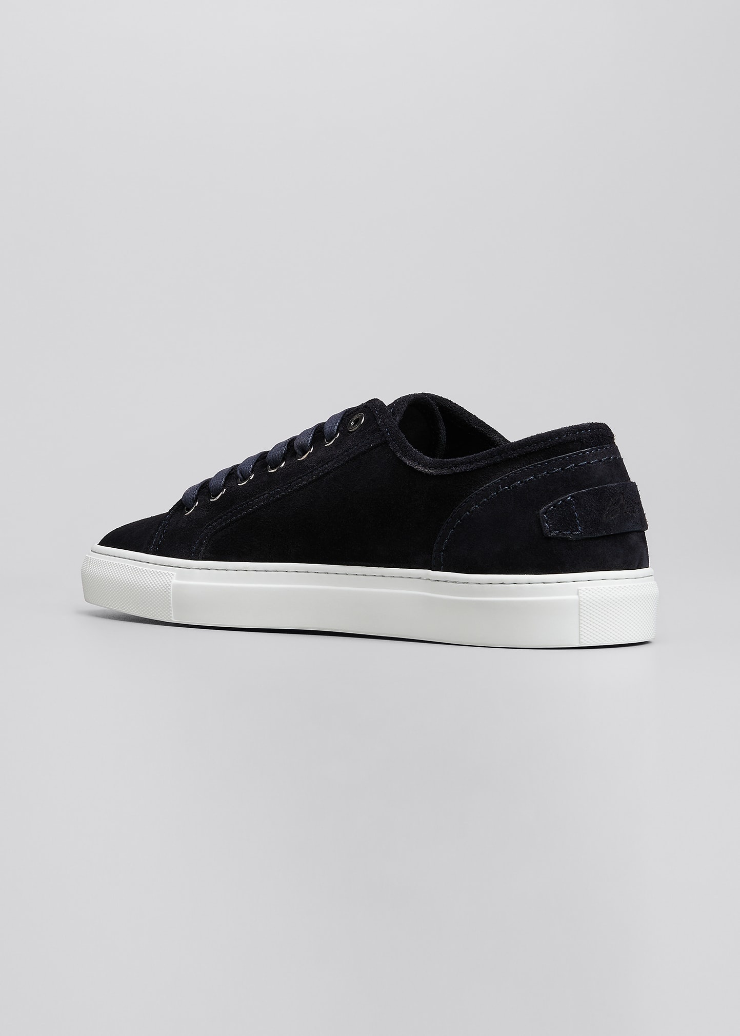 Men's Sustainable Low-Top Suede Sneakers - 4