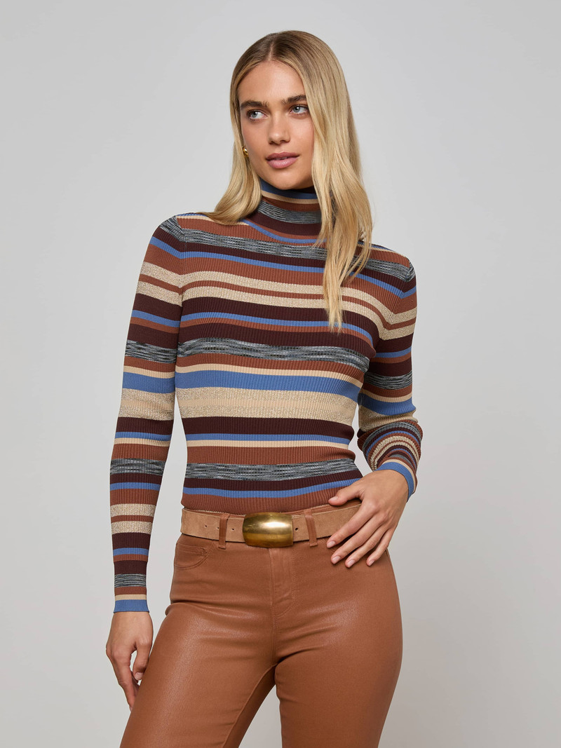 L'AGENCE Olene Turtleneck outlook