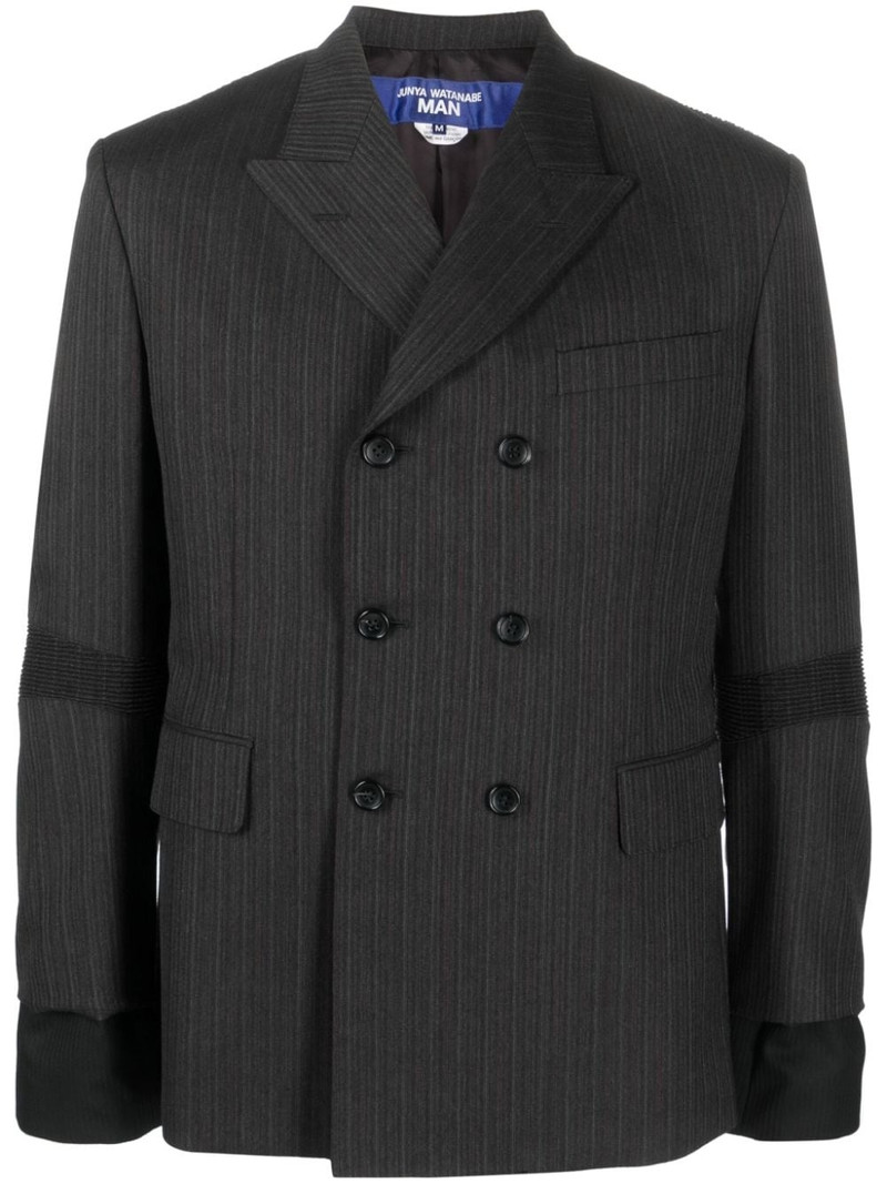 double-breasted wool blazer 1