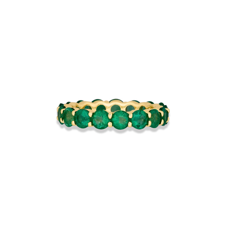 Emerald Luxe Eternity Band 1