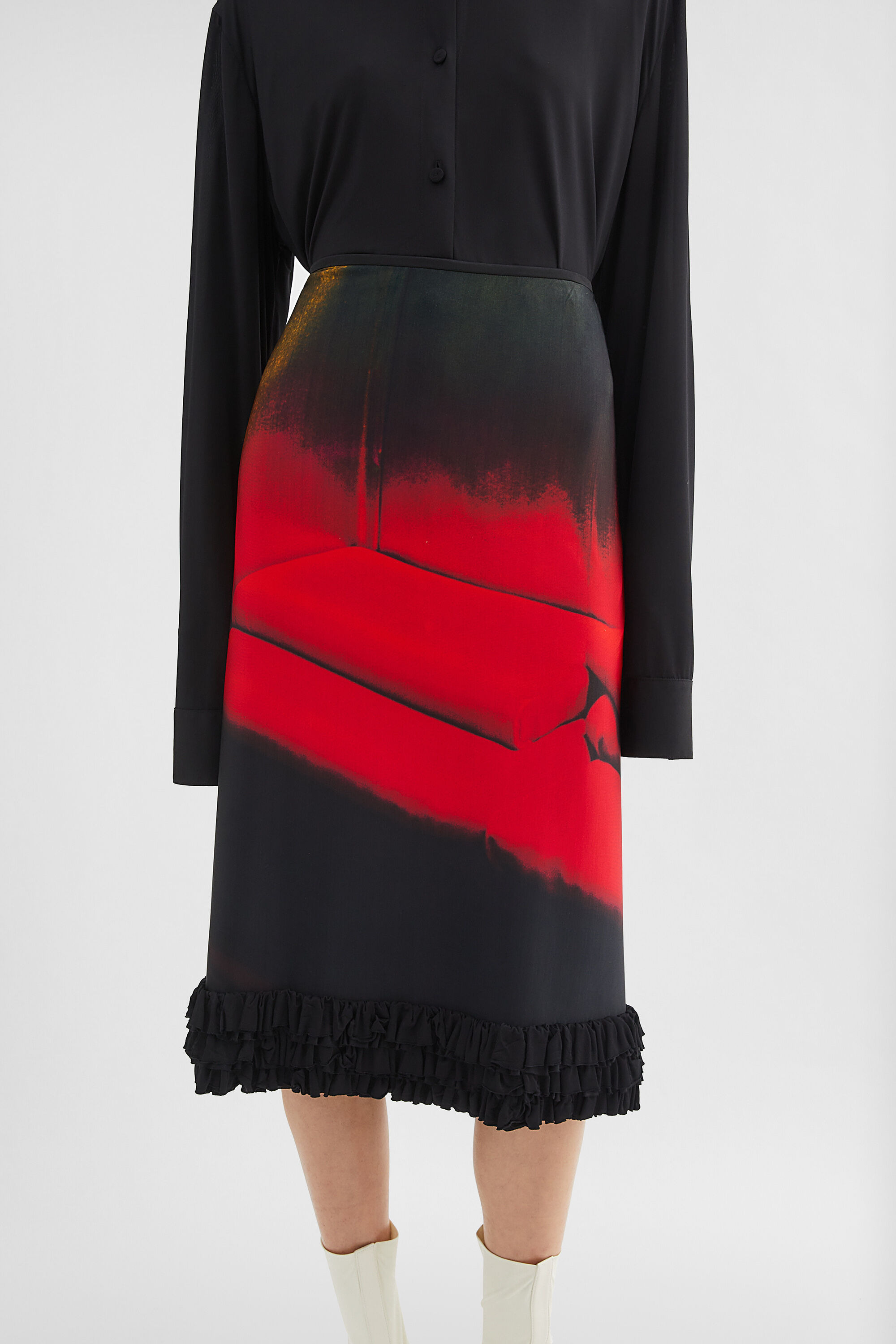 Printed Skirt - 4