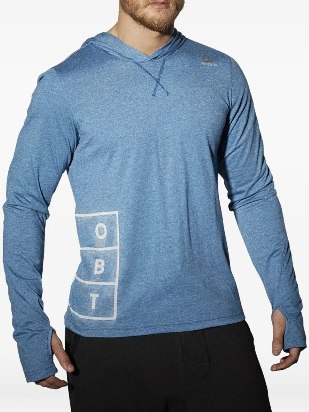 graphic-print hoodie - 1