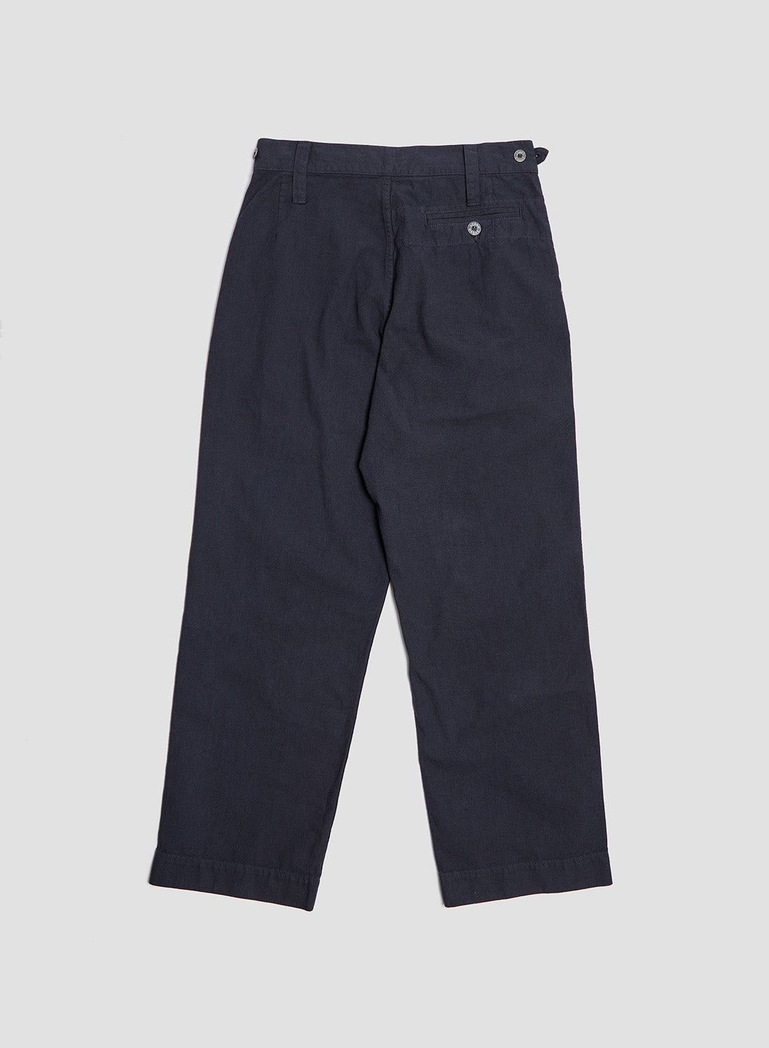 Navvie Pant Cotton Broken Twill in Navy - 2