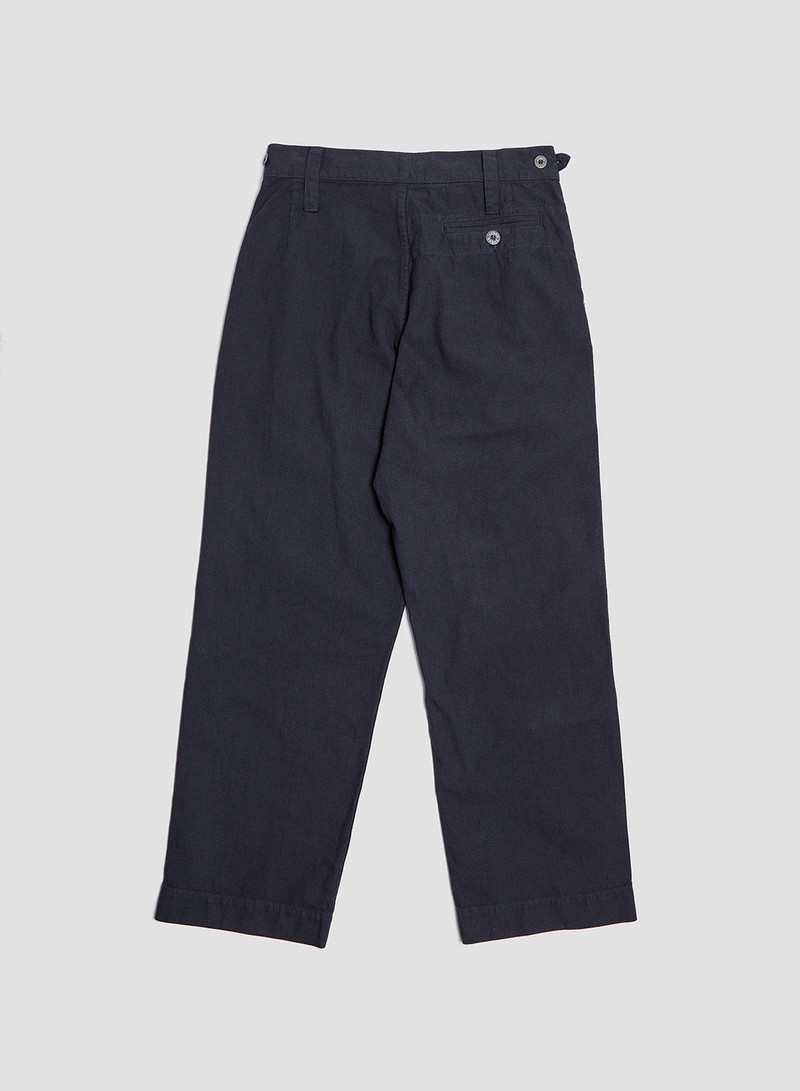 Nigel Cabourn Navvie Pant Cotton Broken Twill in Navy outlook