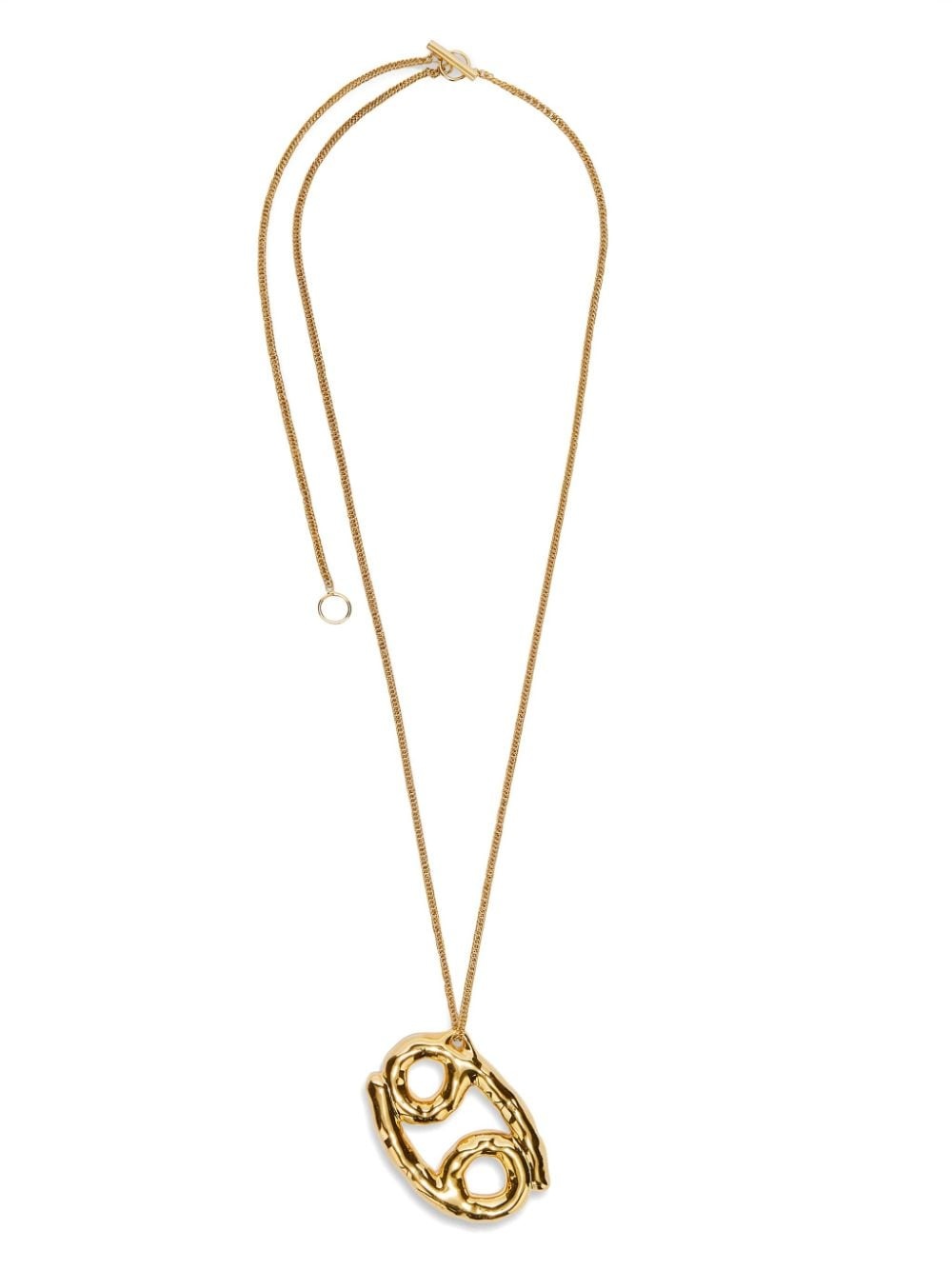 zodiac-sign pendant necklace - 2